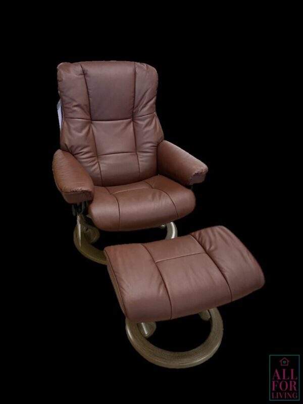 Stressless® Mayfair (M) Classic Sessel mit Hocker Paloma Maroon
